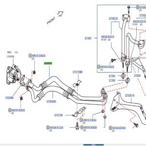 OEM Oil Cooler Pipe